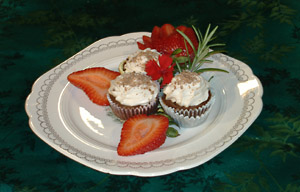 Click for larger Individual Mocha Cheesecakes picture 