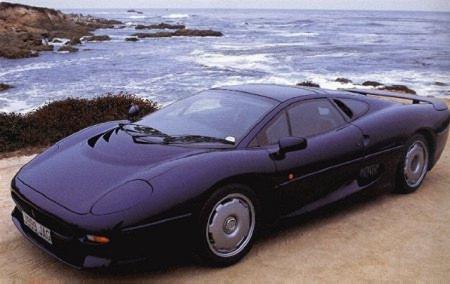Black Jaguar XJ220