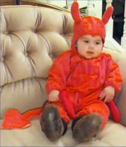 Guess who this is? Like his Moma said, he is dressed as himself!
