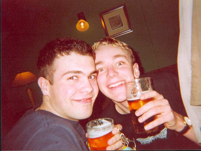 Back when Tal was fat and I was thin