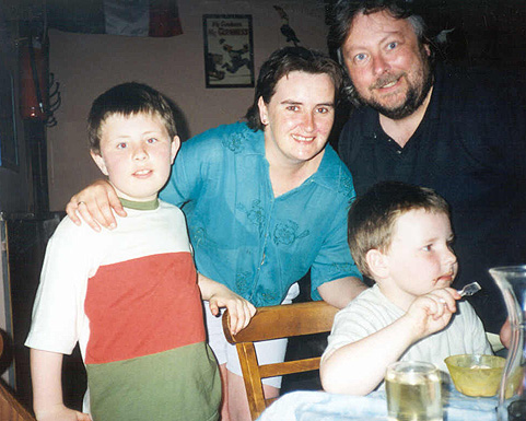 Emmet, Deb, Diarmuid and Daniel