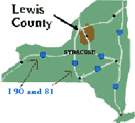 New York State Map