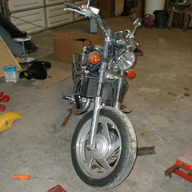 Bald Front Tire