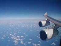 A view from the 747