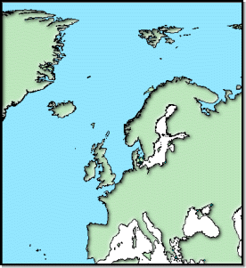 Map of the North Atlantic Ecoregion