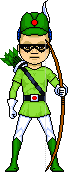 Ace Archer of Japan's pal, Tebayai (National)
