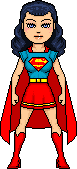 Lois 4XR (1949) [the superpowered great-great-great-great-granddaughter of the present-day Lois Lane (2949 A.D.)] (National)