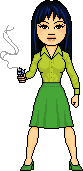 Merzah the Mystic's partner, Diana (Timely)