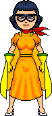 Super Lois [Forbidden Box of Krypton version] [aka Lois Lane who gains superpowers after donning super-gloves, super-goggles, and super-cape from a Kryptonian 'Pandora's Box'] (National)