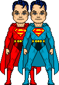 Superman-Red and Superman-Blue (National)