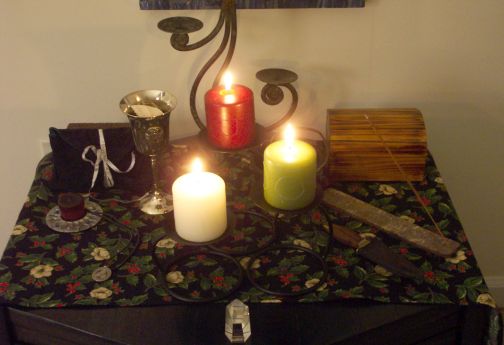 Yule Altar