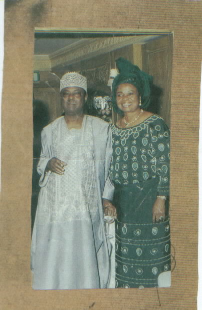 Barrister Nwafe and his wife, not!