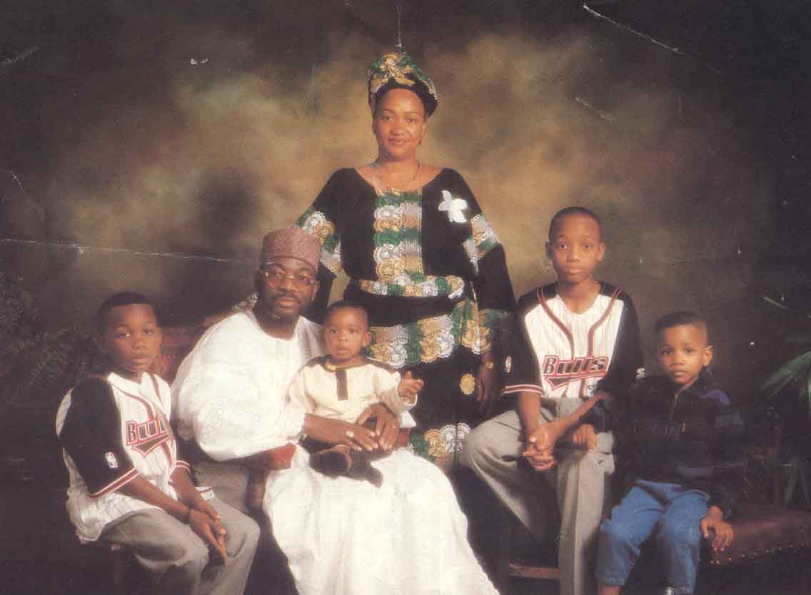 Douglas George's supposed family