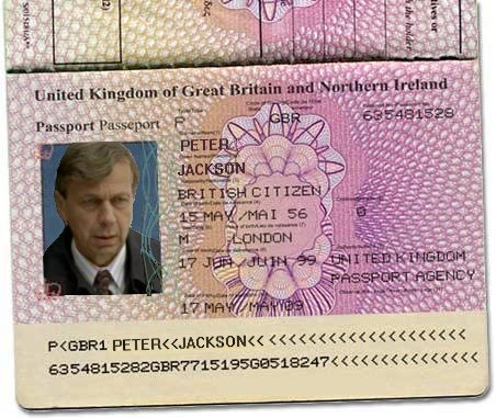 Peter's passport