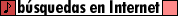 B�squedas en Internet