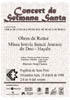 Holy Week's concert in Berga. 10th. april of 1998