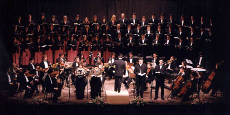 Requiem de Mozart interpretat a Berga el 2 d'abril de 1999