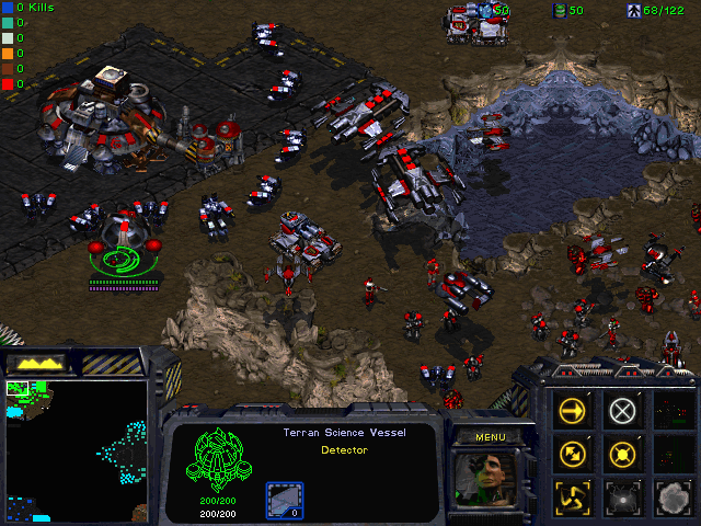 Terrans, el ejercito de gran tecnologia.