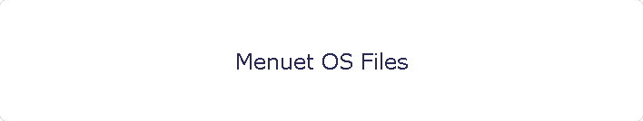 Menuet OS Files