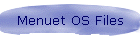 Menuet OS Files