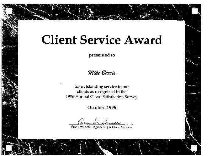 Sunquest Client Service Award