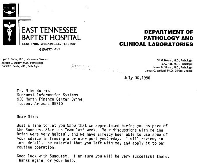 East Tennessee Baptist Hospital