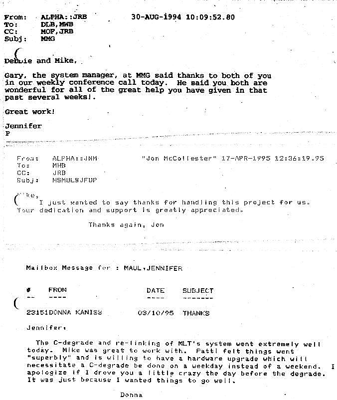 Inter-office Emails 1