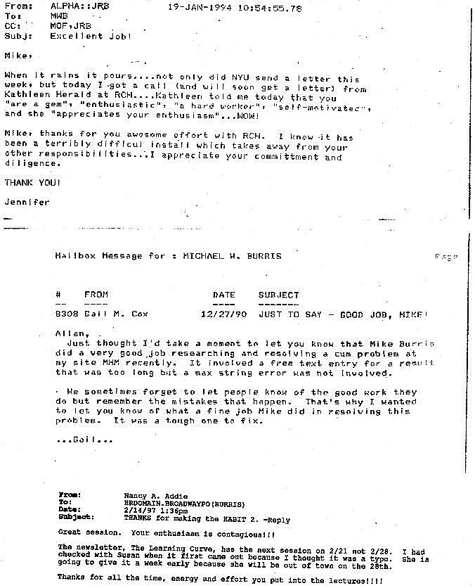 Inter-office Emails 2