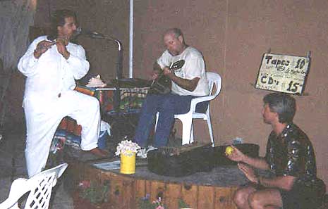 Antonio, Jack Crompton at Rocky Point party
