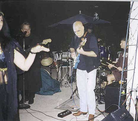 Gene Best, Jack Crompton at a Halloween party