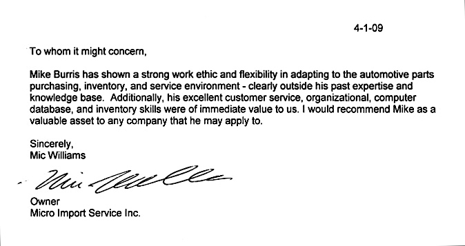 Mic Williams from Micro Import Service