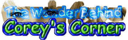 The Wonder Behind Corey's Corner