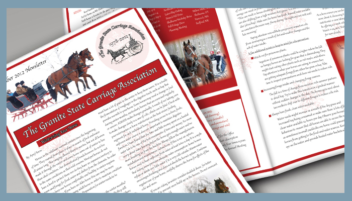 Corin Brennan Newsletter Design