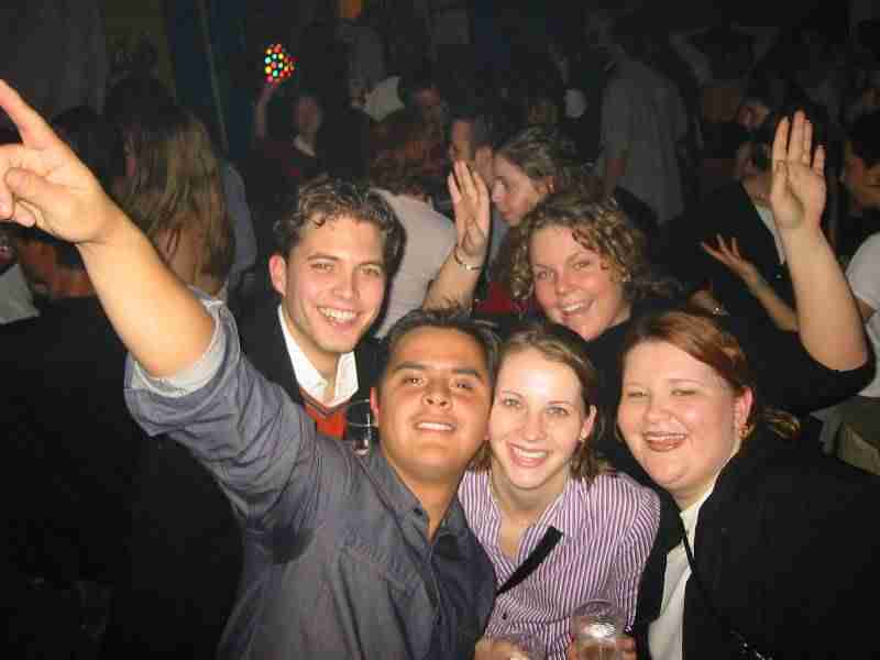me and friends at the kaz