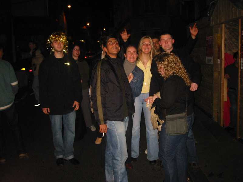 us acting dumb outside