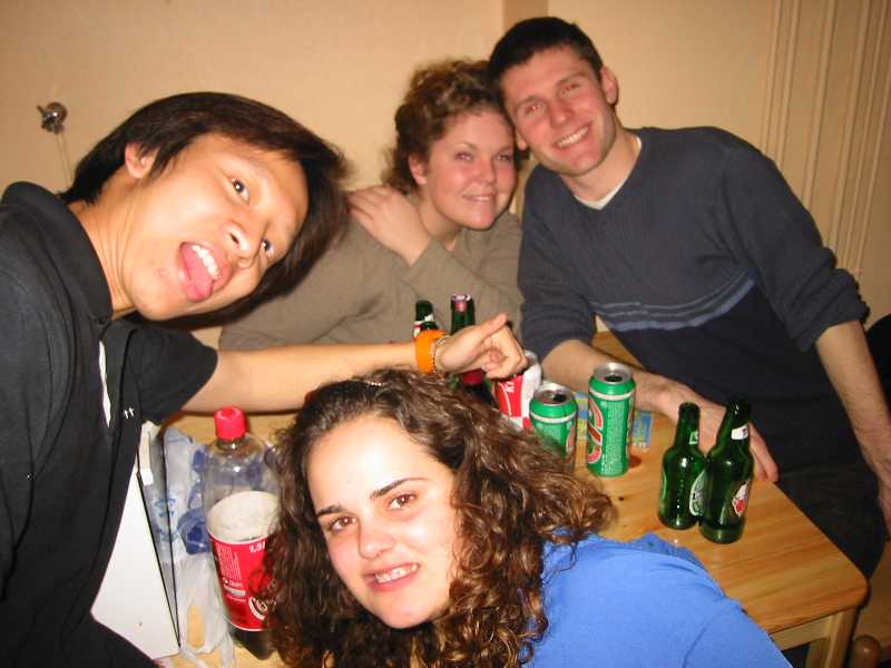 chris, me, uros, noemi