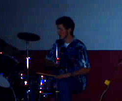 Bozway at the set, CLICK TO ENLARGE