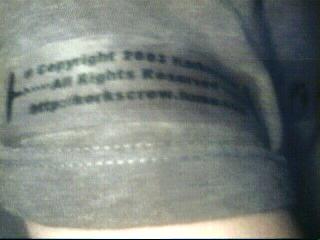 right sleeve