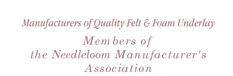 Manufacturers of Quality Felt and Foam Underlay