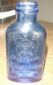 Bottle soon to be broken