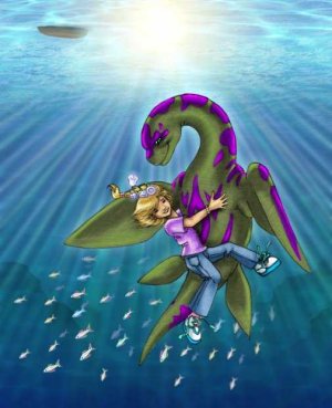 Nessie and the Viking Gold cover by Sara Silvestris Strand