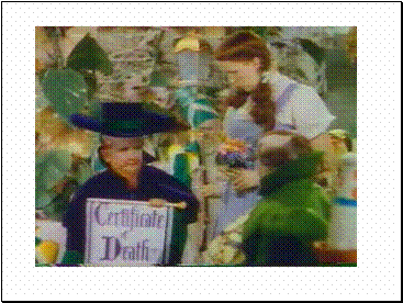 coroner presents death certificate