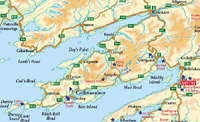 small beara peninsula map
