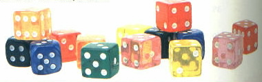 Johnsonville Dice COPYRIGHT 1958