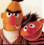 I think Ernie wants a hit...