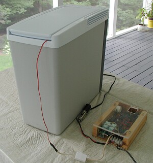 cooler/ heater with controller
