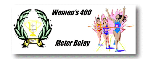 Womens 400 meter relay