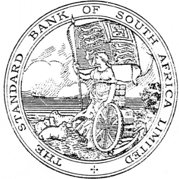koloniale se�l van die Standard 
Bank