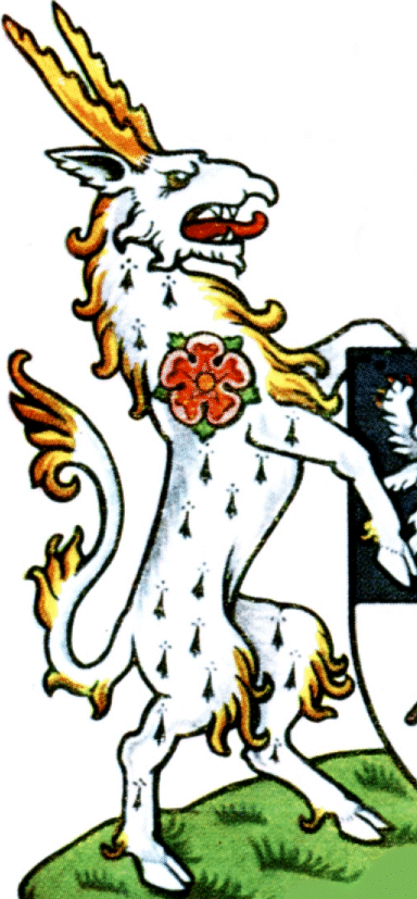 a heraldic antelope
