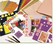 Sticky Back Scrapbook Paper